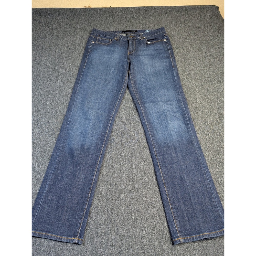 Calvin Klein Jeans Womens Size 8 Skinny Leg Medium Wash Blue Denim Jeans